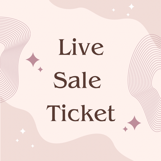 Live Sale Ticket (Deposit)